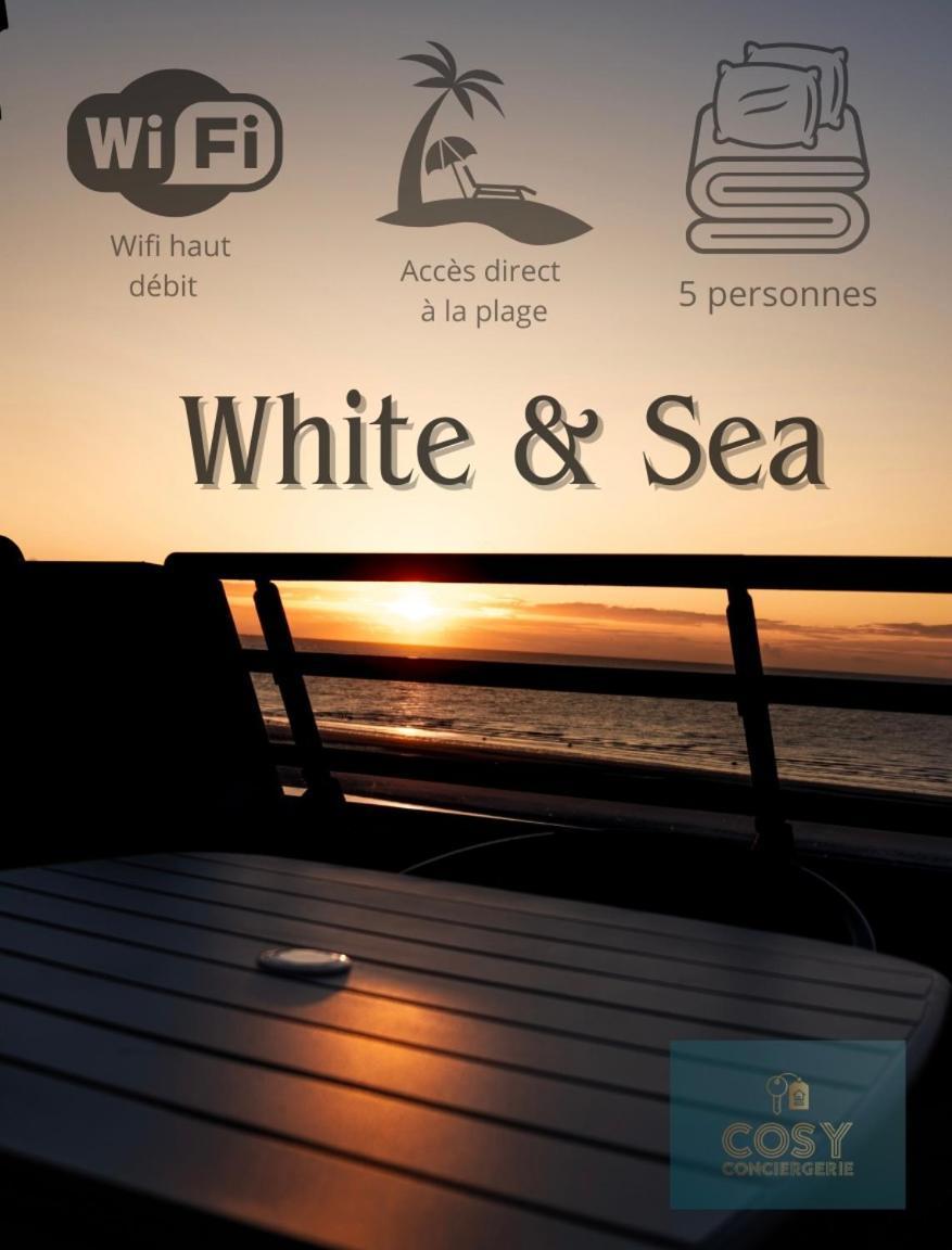 White & Sea, Face A La Mer Bray-Dunes Exterior foto